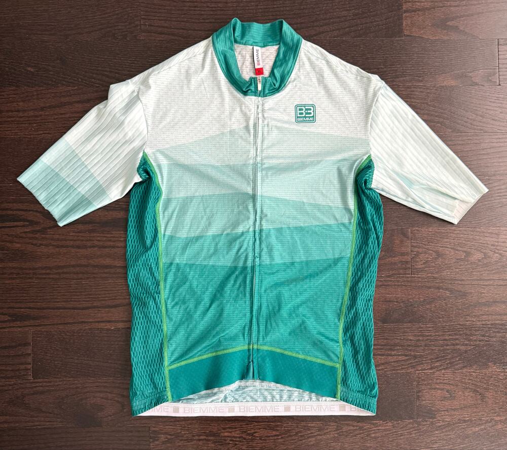 Biemme Italian Short Sleeve Cycling Jersey (Men's Size XL)